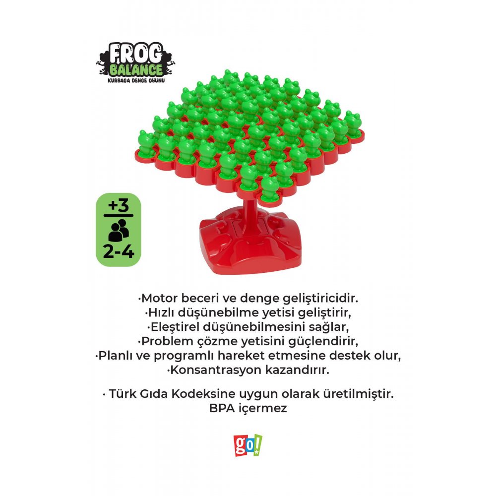 Kurbağa Denge Ebeveyn Çocuk Etkileşimi Oyunu Eğitici Oyuncak Kutu Oyunu