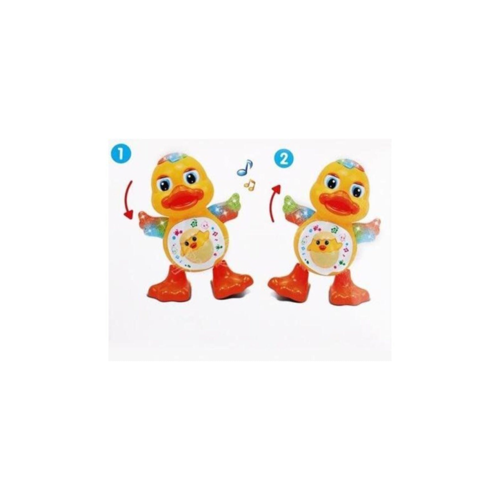 ysfx Eden Pilli Ördek - Hareketli Işıklı Sesli Şarkı Söyleyen Life Sell 721051