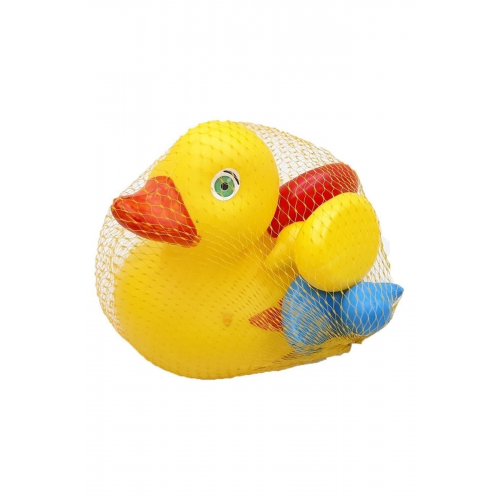 Anne Ördek Ve Yavruları 22 Cm Plastik Banyo Oyuncakları