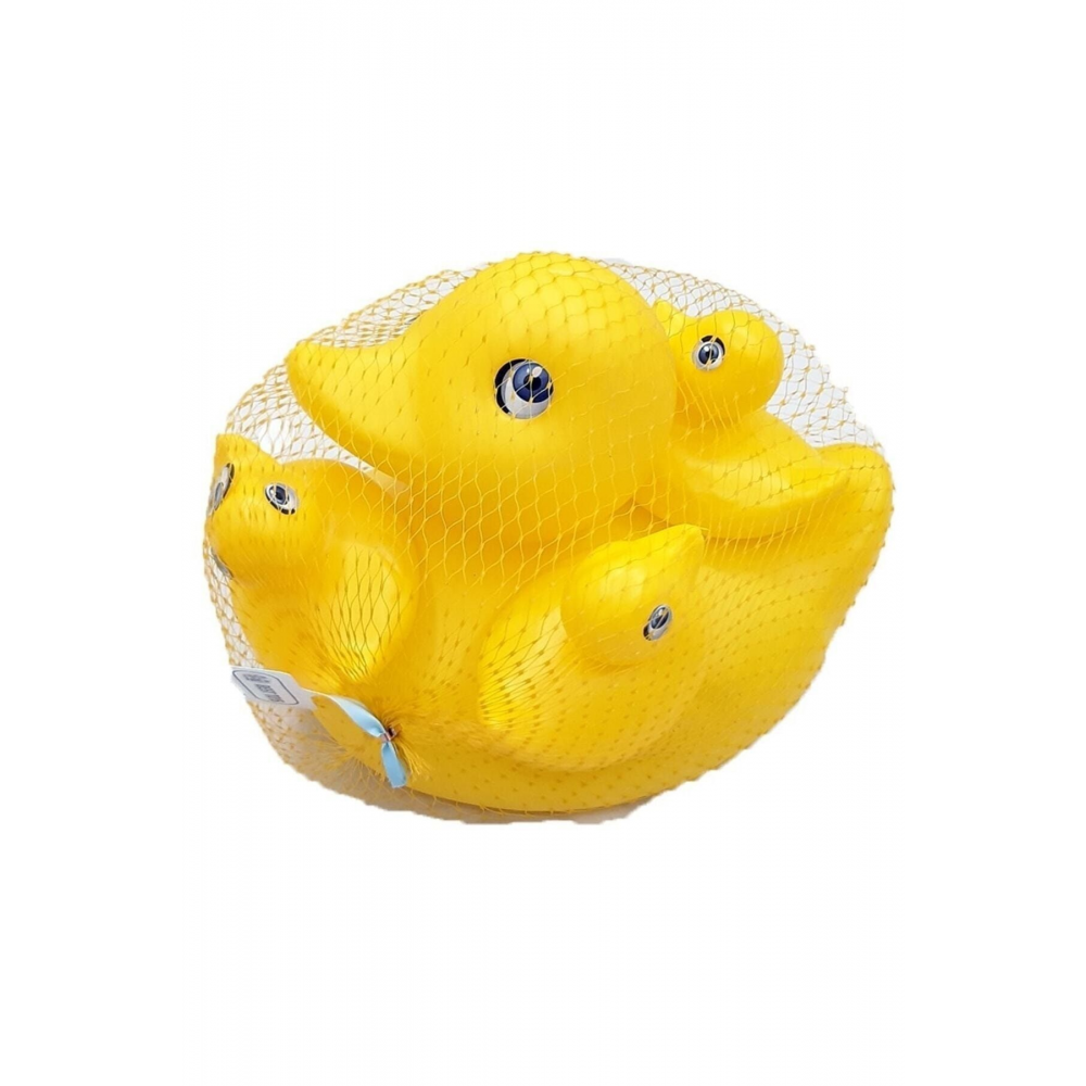 Anne Ördek Ve Yavruları 22 Cm Plastik Banyo Oyuncakları