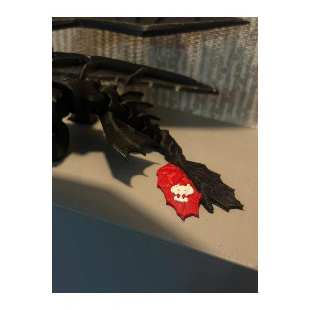 Dişsiz (toothless) Ejderhanı Nasıl Eğitirsin Hareketli Figürü - 20 Cm ( 1 Adet ) ( Siyah )