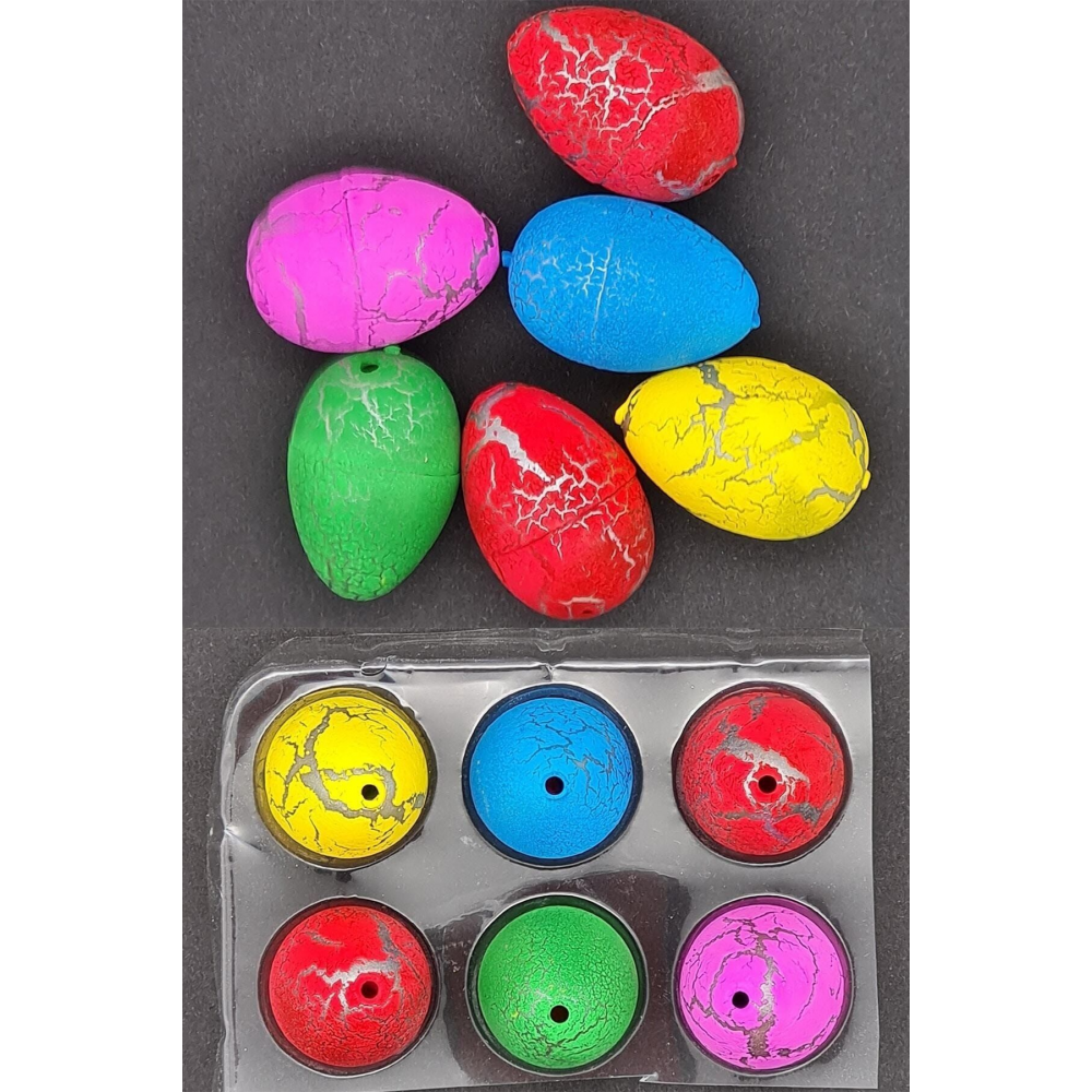 Suda Büyüyen Küçük Boy Dinozor Yumurtası Dinozor Yumurtası 12 Adet