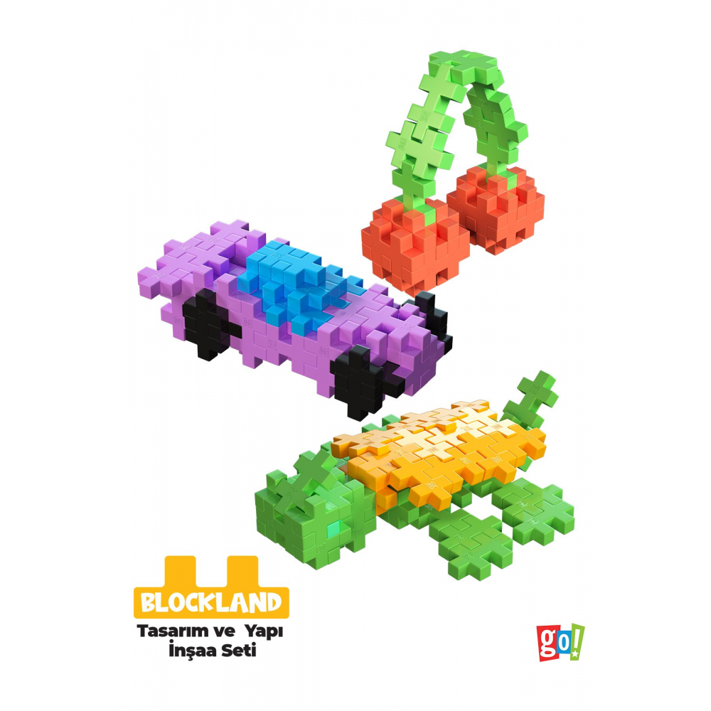 Blockland 400 Parça pixel Yaratıcı tasarım yapı inşaa eğitici Oyuncak minecraft