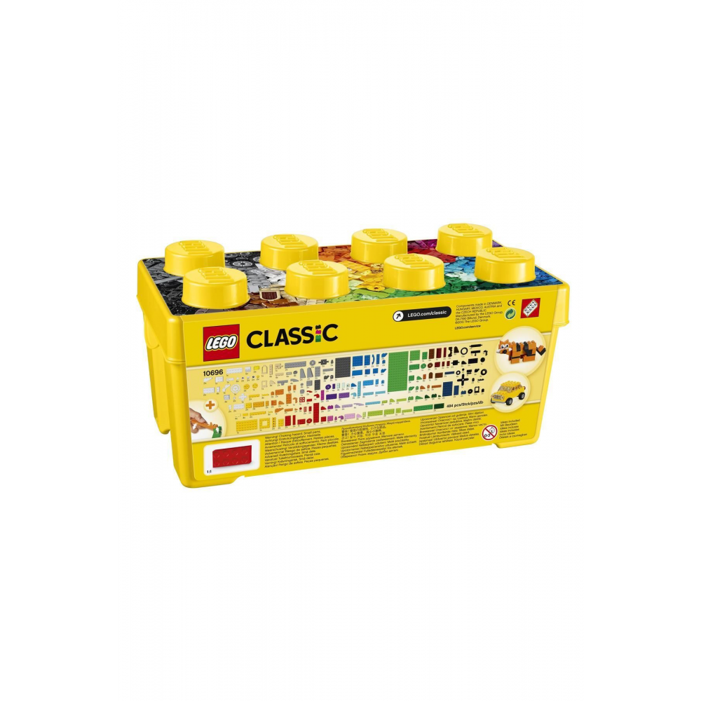 Classic Orta Boy Yaratıcı Yapım Kutusu 10696 - Yaratıcı Çocuklar Için Oyuncak Yapım S (484 PARÇA)