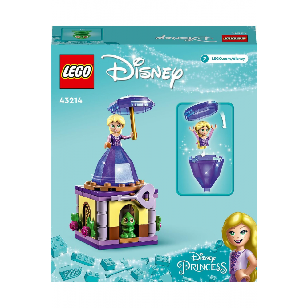 ® | Disney Dönen Rapunzel 43214 - 5 Yaş ve Üzeri Çocuklar İçin Yapım Seti (89 Parça)