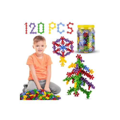 Master Molecules Eğitici Yaratıcı Molekül Stem Eğitimi Uyumlu 5 Renk 120 Parça Yapı Oyuncak