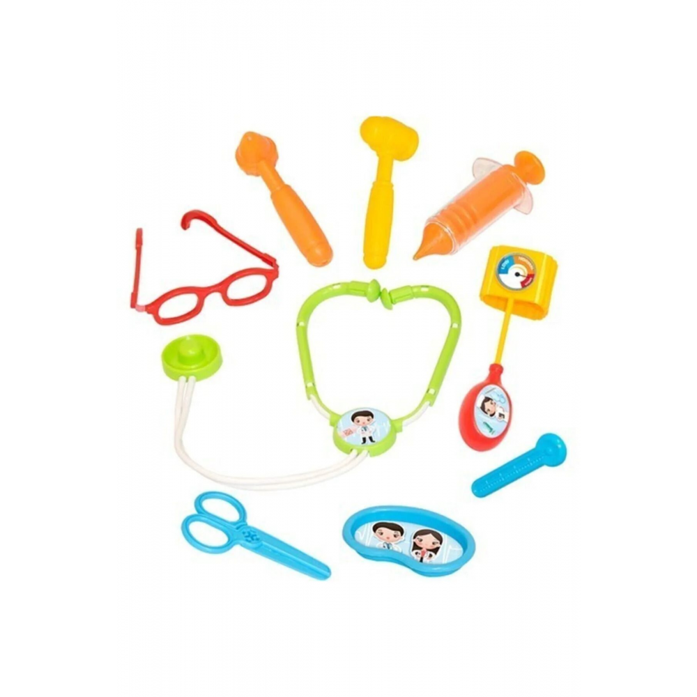 Çocuk Eğitici Oyuncak Doktor Set Bavulum