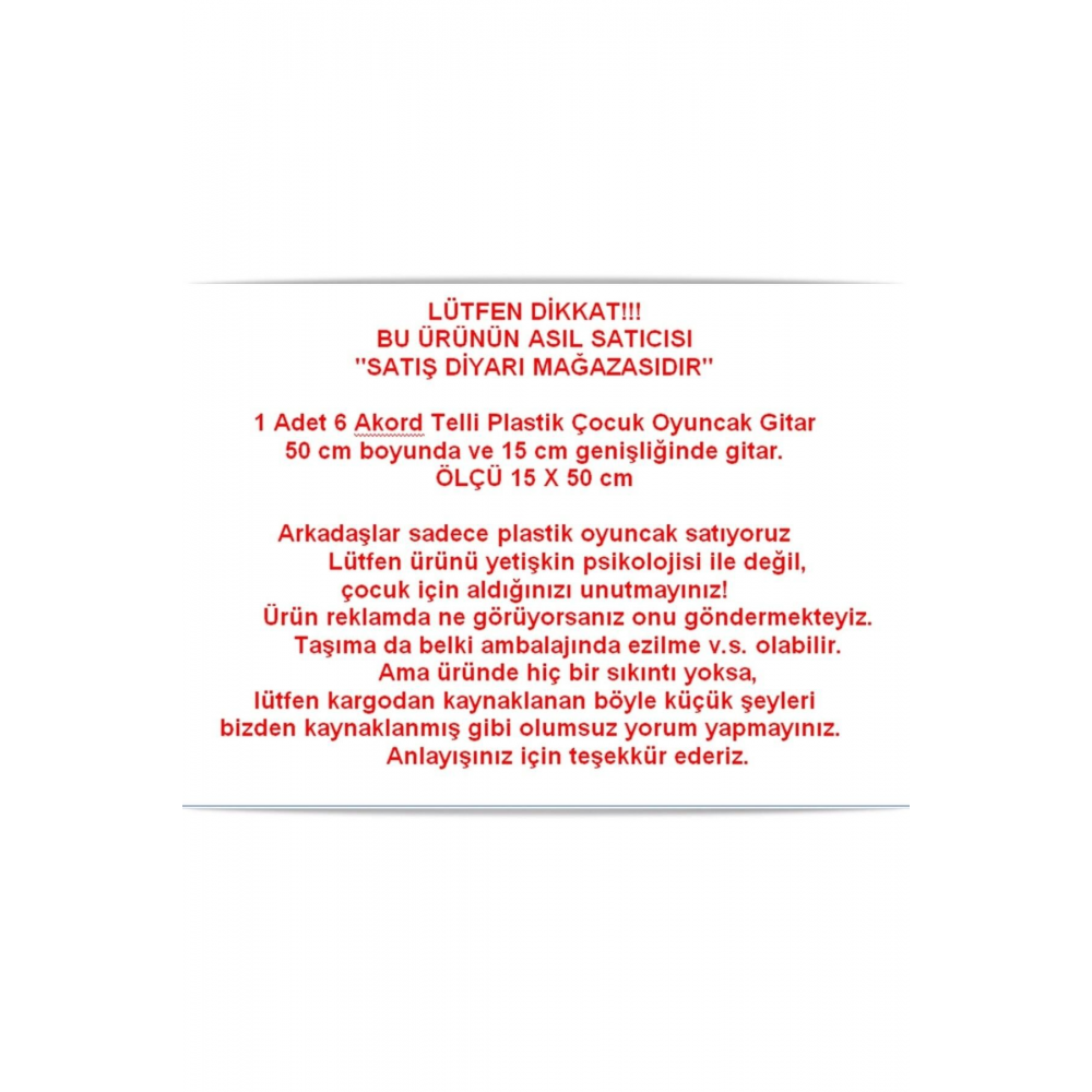 Örümcek Müzik Arkadaşım 6 Telli Oyuncak Çocuk Gitarı Ispanyol Gitar