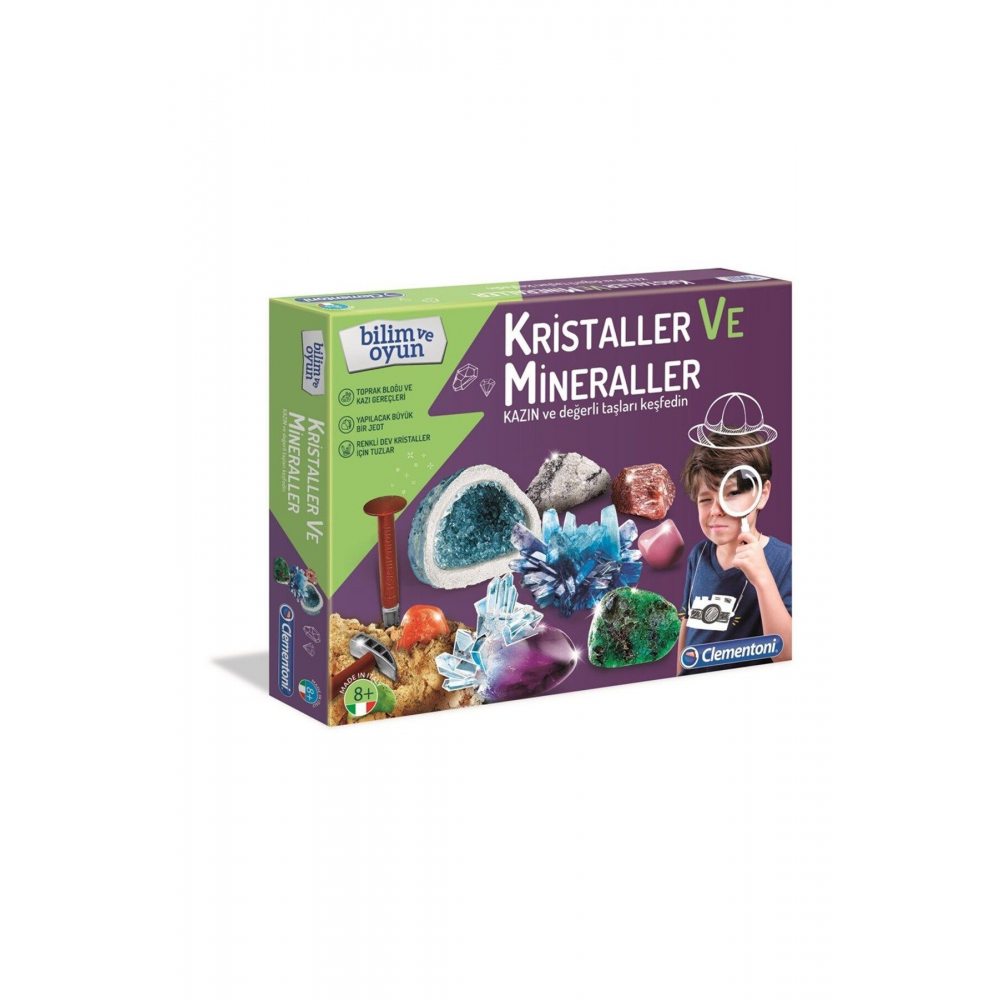 Bilim Seti Kristaller Ve Mineraller 64964