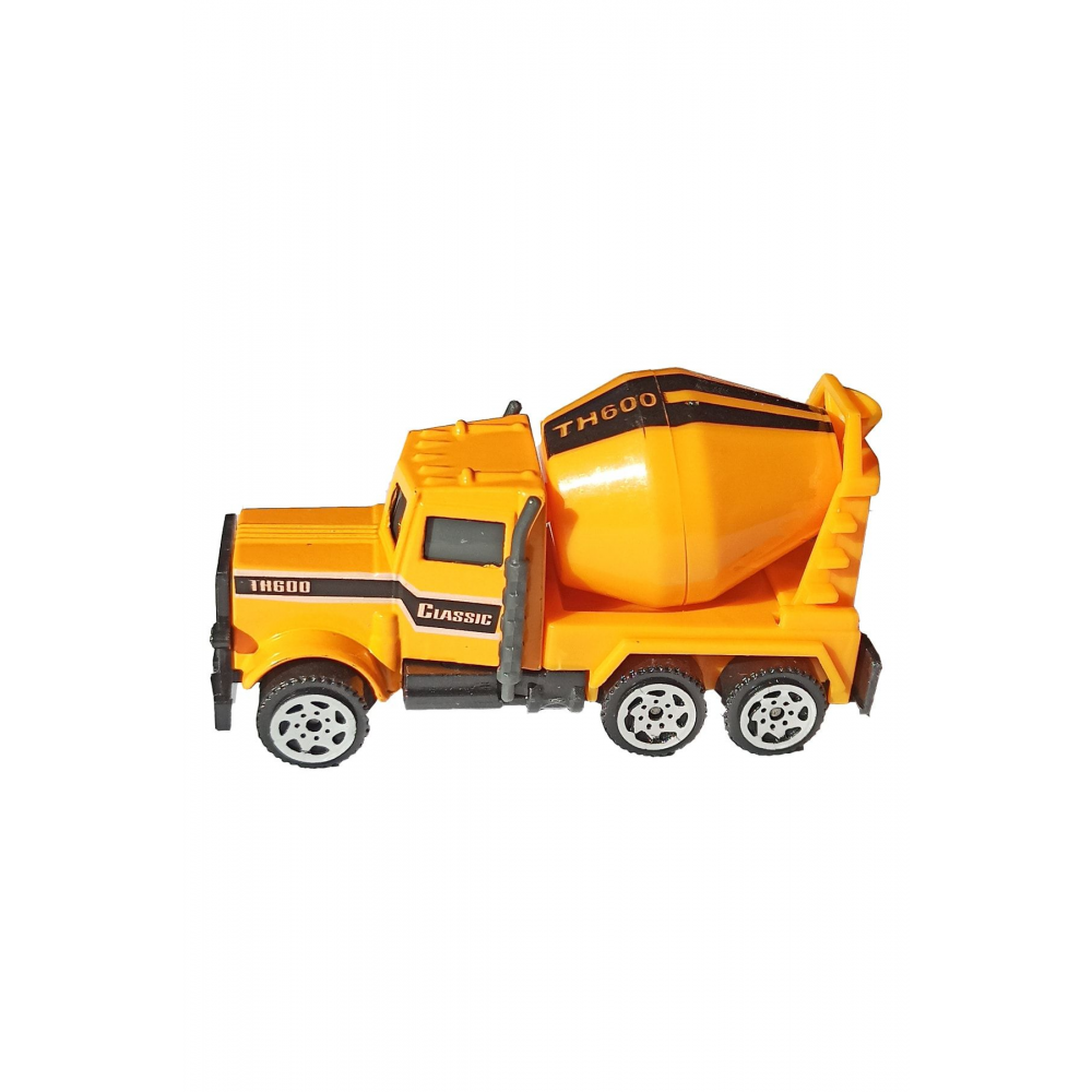 Metal İş Makinaları 6 Lı Oyuncak İş Makinaları Seti