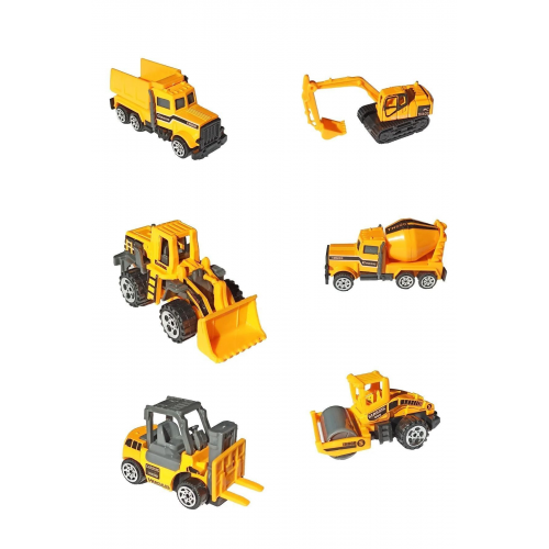 Oyuncak Metal Iş Makineleri Seti / Inşaat Seti & Inşaat Araçları