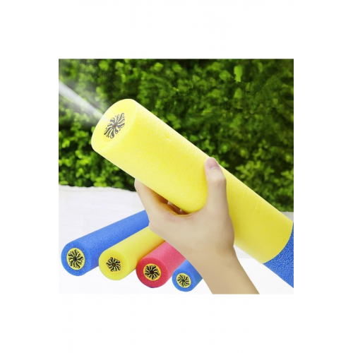 Havuz Oyuncağı Süngerli Pompalı Köpük Su Tabancası Su Pompası 1 Adet