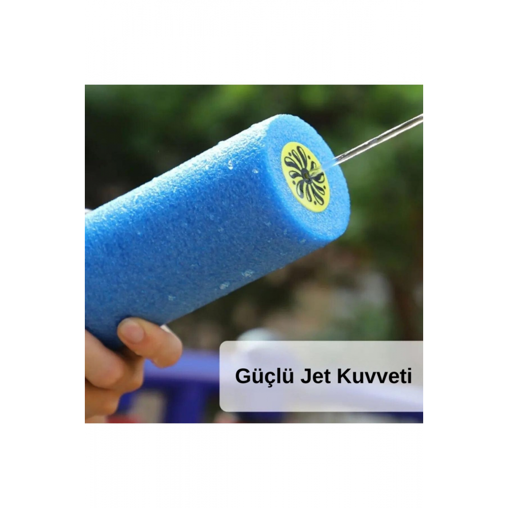 Havuz Oyuncağı Süngerli Pompalı Köpük Su Tabancası Su Pompası 1 Adet