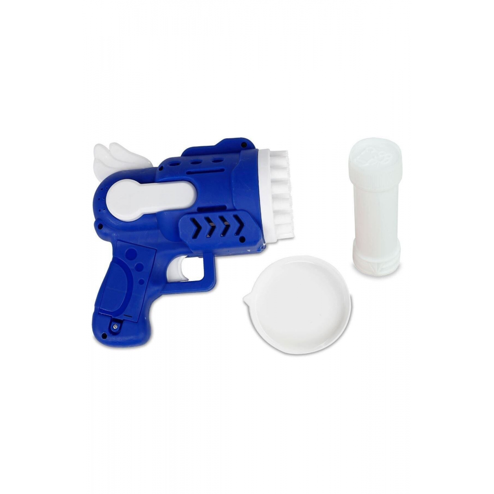 Işıklı Pilli Köpük Baloncuk Makinesi Tabancası Yeni Tasarım Bol Köpük Süper Bubble Gun