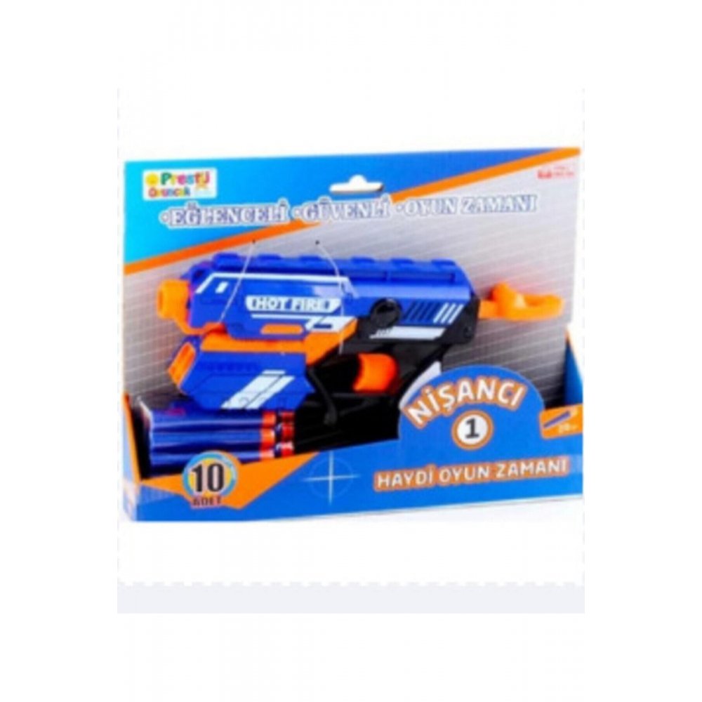 Sünger Mermi Atan Hot Fire Nişancı Oyuncak Tabanca