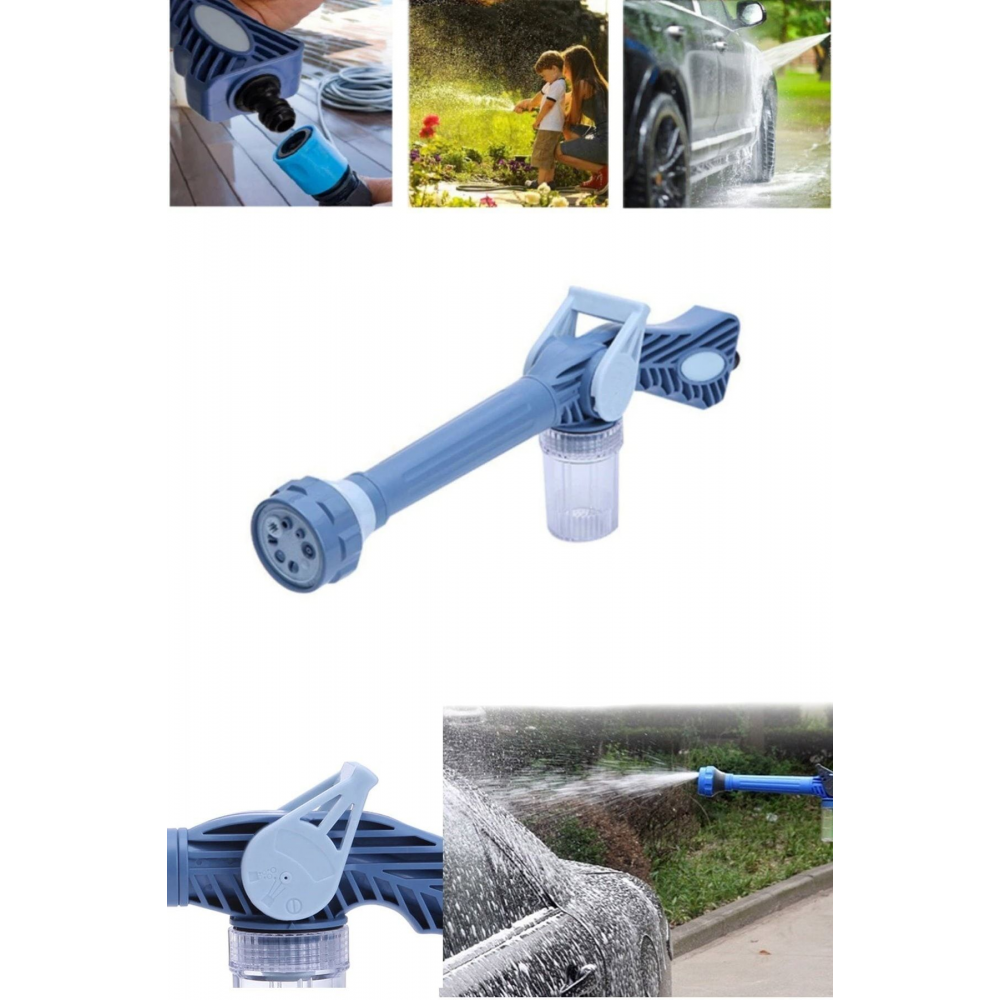 Güçlü Basınç Sistemi Zor Lekeleri Kolay Çıkarır Tazyikli Ez-jet Detarjanlı Basınçlı Yıkama Tabancası