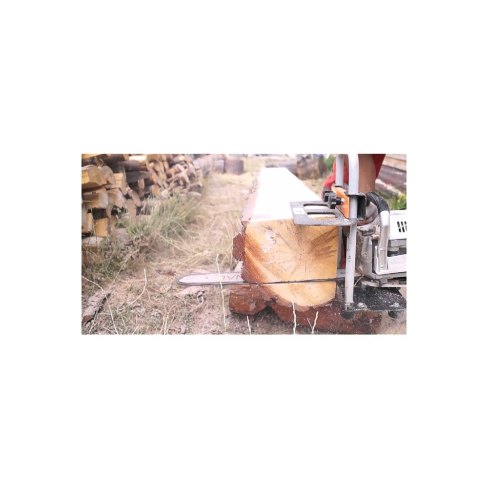 Portatif Hızar Kızağı Odun Tomruk Kereste Biçme Aparatı