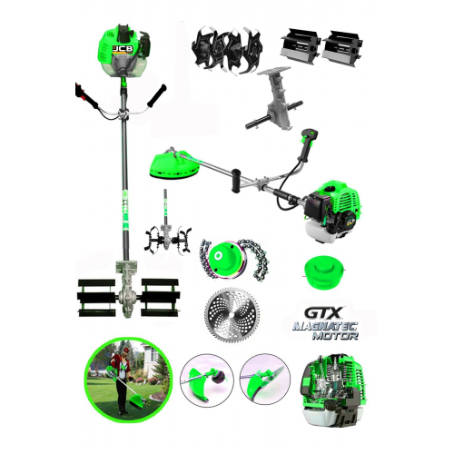 Alman X-torq Motor 20 Hp Yan Tipi Benzinli Ot Çalı Tırpanı Toprak Eşeleme Akrobat Çapalama