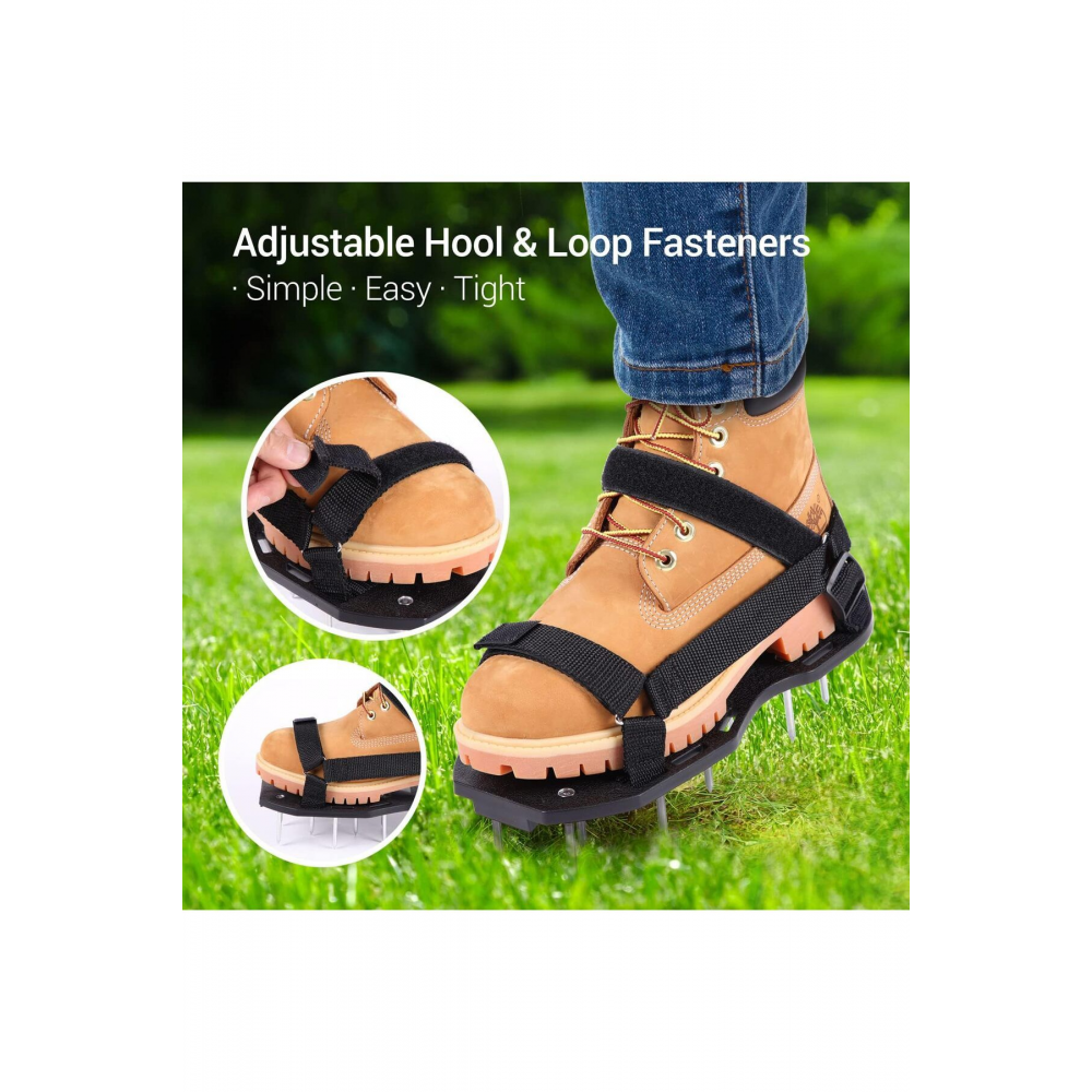 Çim havalandırma aparatı, çim için çivili ayakkabı aparatı, çim havalandırıcı