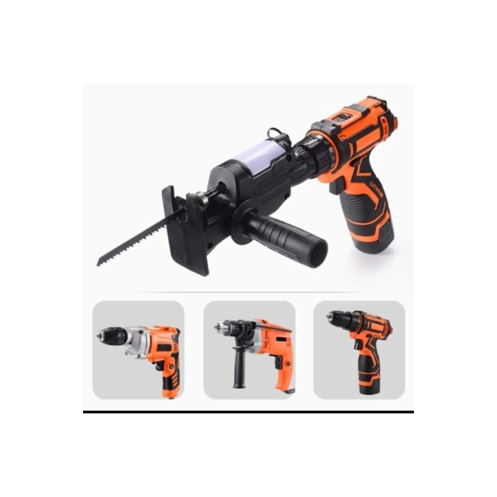 Pro Seri Tilki Kuyruğu Testere Dönüştürücü Şarjlı Elektrikli Matkap Için Taşınabilir Ahşap Testere