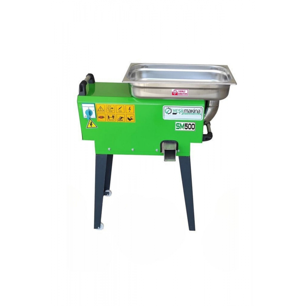Yeşil SM500 220w 3 hp 500kg/s Salça Makinası
