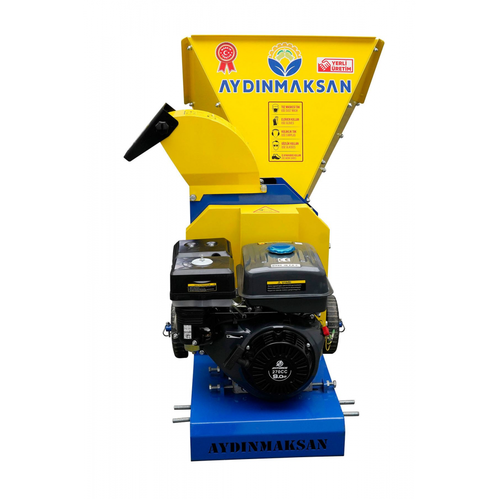 Aydınmaksan Mdo-009 9 Hp Mobil Benzinli Dal Öğütme Makinesi (6 CM ÇAP)