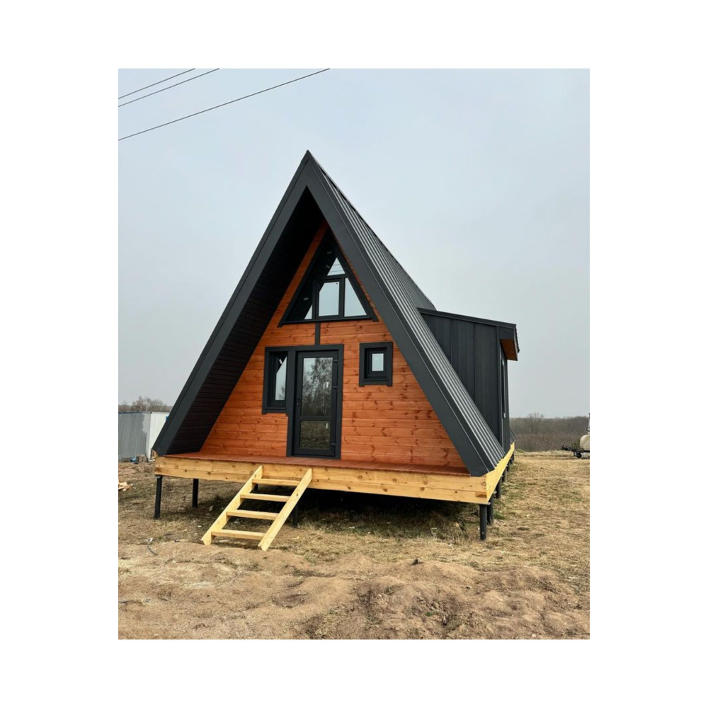 Modern ve Şık A-Frame Tiny House Bungalov