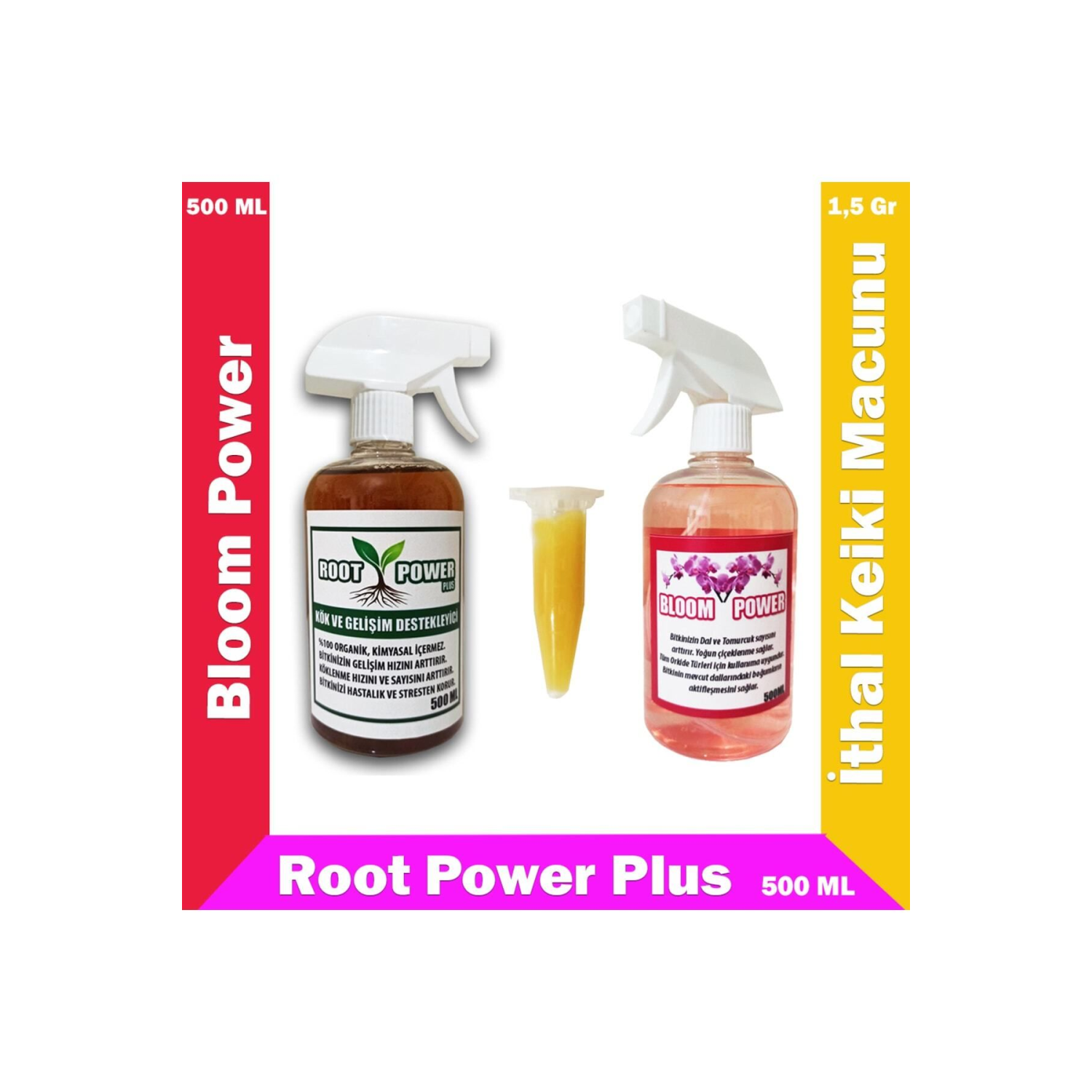 Orkide Ve Süs Bitkileri Için Besin Seti