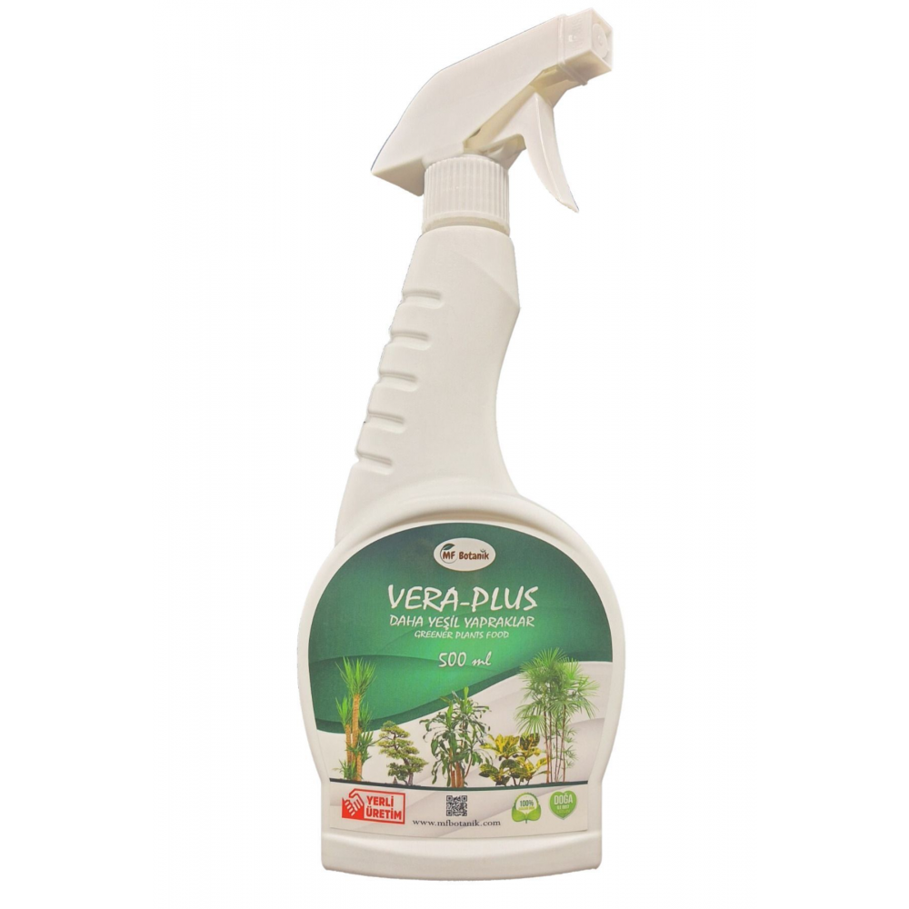 Vera-plus Daha Yeşil Yapraklar Için Özel Sprey Sıvı Bitki Besini 500 ml