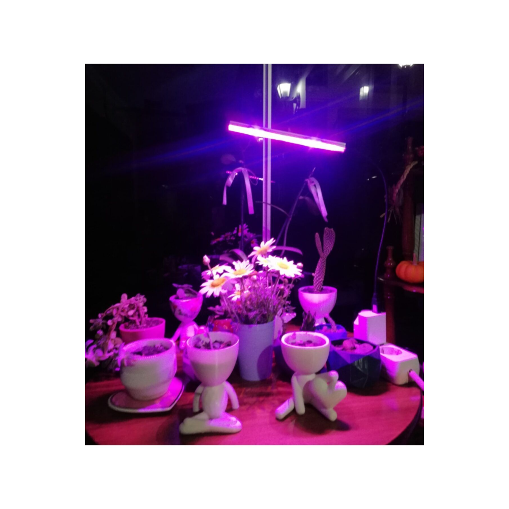 Bitki Geliştirme Lambası 6w Full Spektrum 21cm Usb Li 5v 380-830nm 30cm Spiral