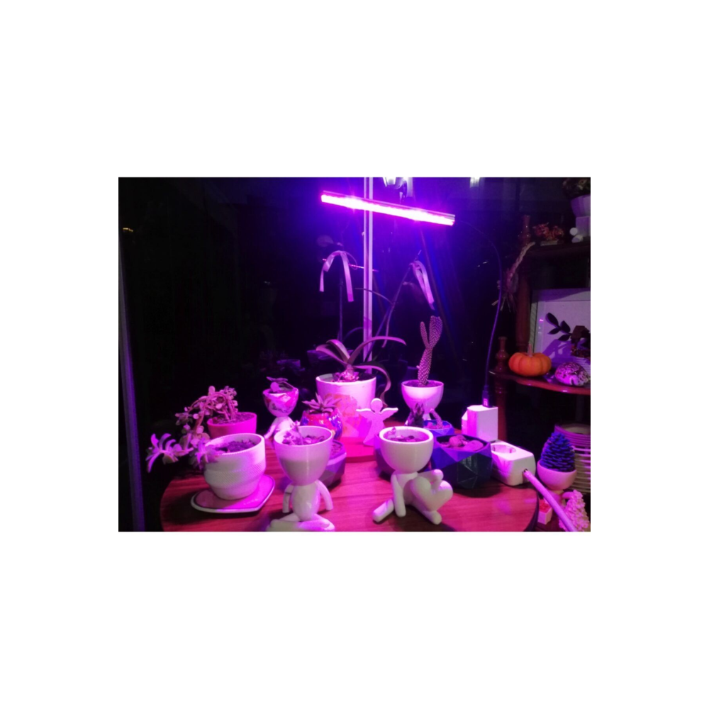 Bitki Geliştirme Lambası 6w Full Spektrum 21cm Usb Li 5v 380-830nm 30cm Spiral