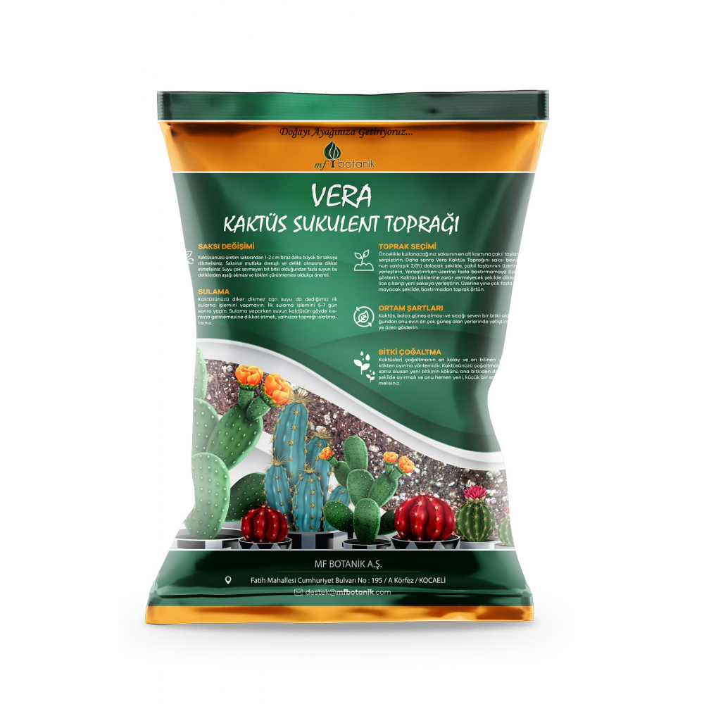Kaktüs Sukulent Toprağı 10 Litre - Teraryum İçin Uygun Toprak