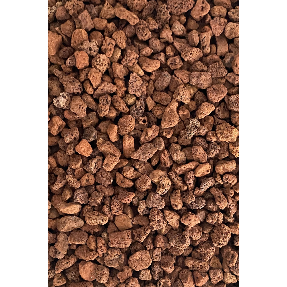 Kırmızı Ponza Taşı 8-16 Mm 5 Litre Volkanik Cürüf Ponza Lav Kırığı