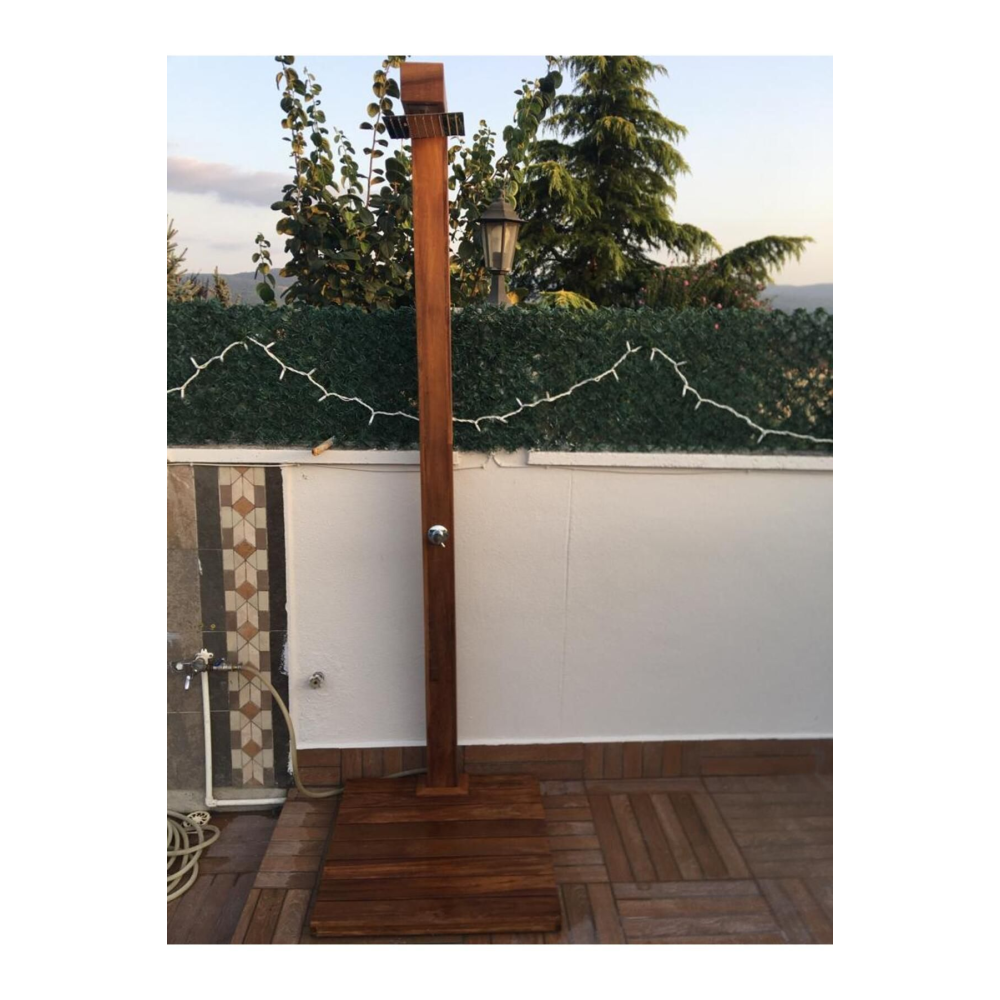 Iroko Havuz Duş Seti 70x70cm Paslanmaz.