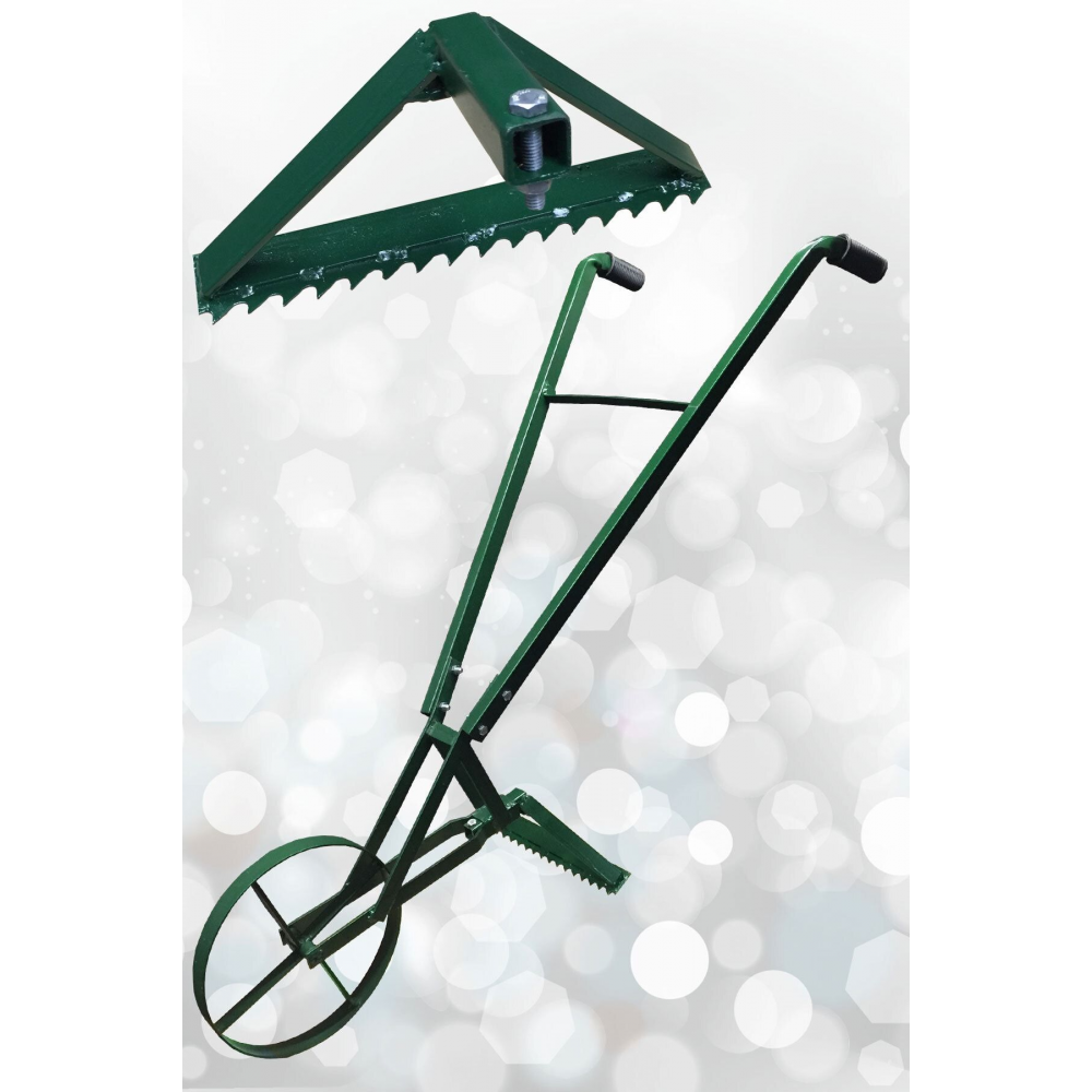 Çapa Arabası Manuel Çapa Aleti Çapamatik Ot Yolma Karık Açma Çapalama Bahçe Seti