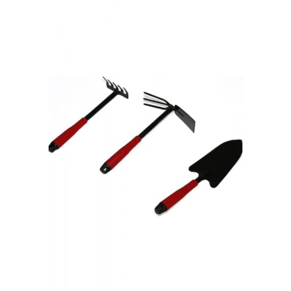 3'lü Bahçe Seti Çapa+tırmık+kürek