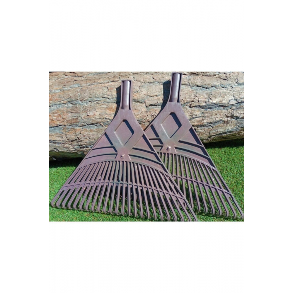 Tırmık 24 Diş Plastik Tırmık Yaprak Tırmık Çim Tırmığı Toplama Tırmığı Bahçe Tırmığı