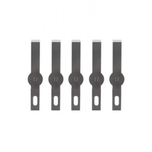 Ahşap Heykel Oyma Neşter Sanat Yedek Bıçağı (10 ADET - 17 NUMARA) Bisturi Tipi