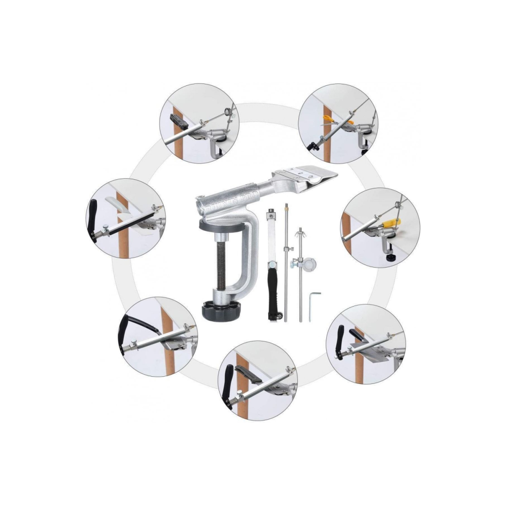 Ruixin Pro Tezgah Tipi Bıçak Bileme Seti