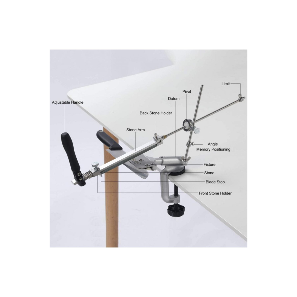 Ruixin Pro Tezgah Tipi Bıçak Bileme Seti