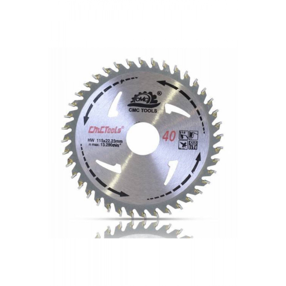 Daire Testere Bıçağı Ahşap Testeresi 115mm + Matkap Aparatı