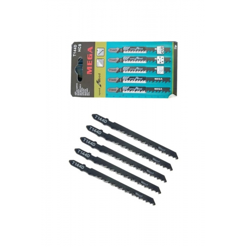 Ilhan Usta T144d Pvc Ahşap Kesme Dekopaj Testere Ucu Sunta Mdf Kesim Dekupaj Testere Uç Seti 5'li