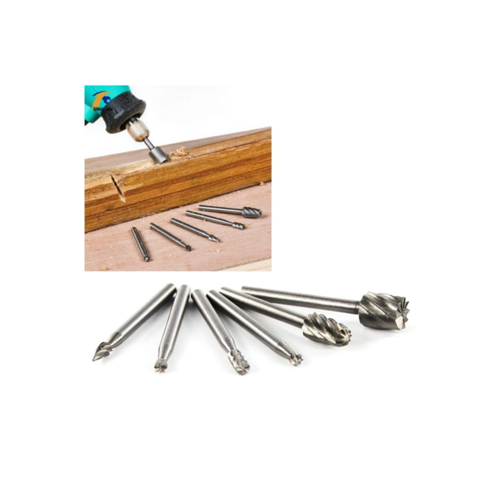 Mini Gravür Makinası Için Ahşap Oyma Törpüleme Delme Eğe Freze Uç Seti Kalıpçı 11 Parça Kalıpçı