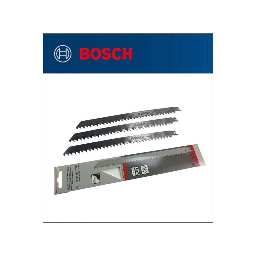 - Tilki Kuyruğu Bıçağı S 1211 K - Buz Ve Kemik Kesme 2608652900 3'lü Paket