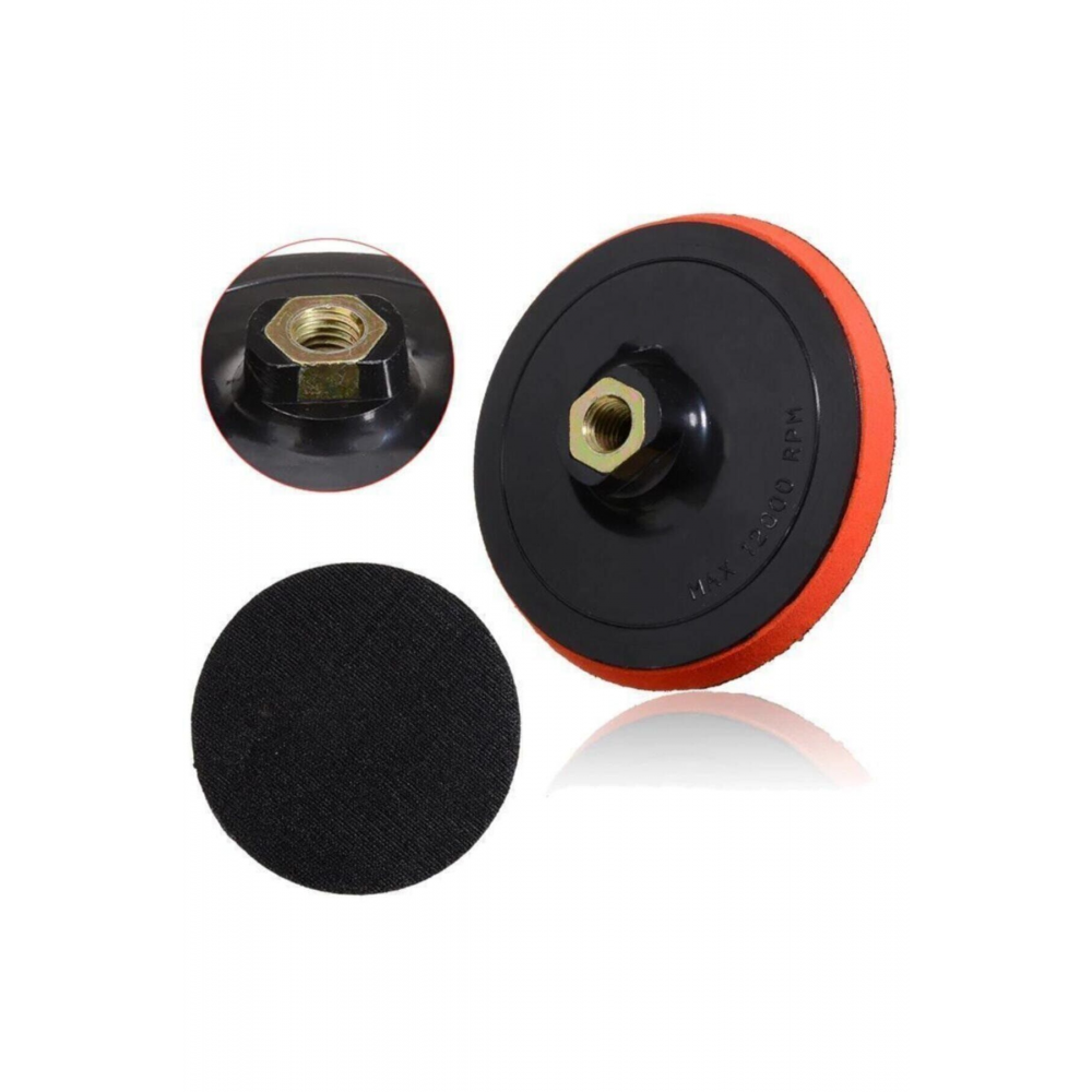 27 Parça Cırt Zımpara Seti Matkap Adaptörü 125 Mm Avuç Içi Spiral Taşlama