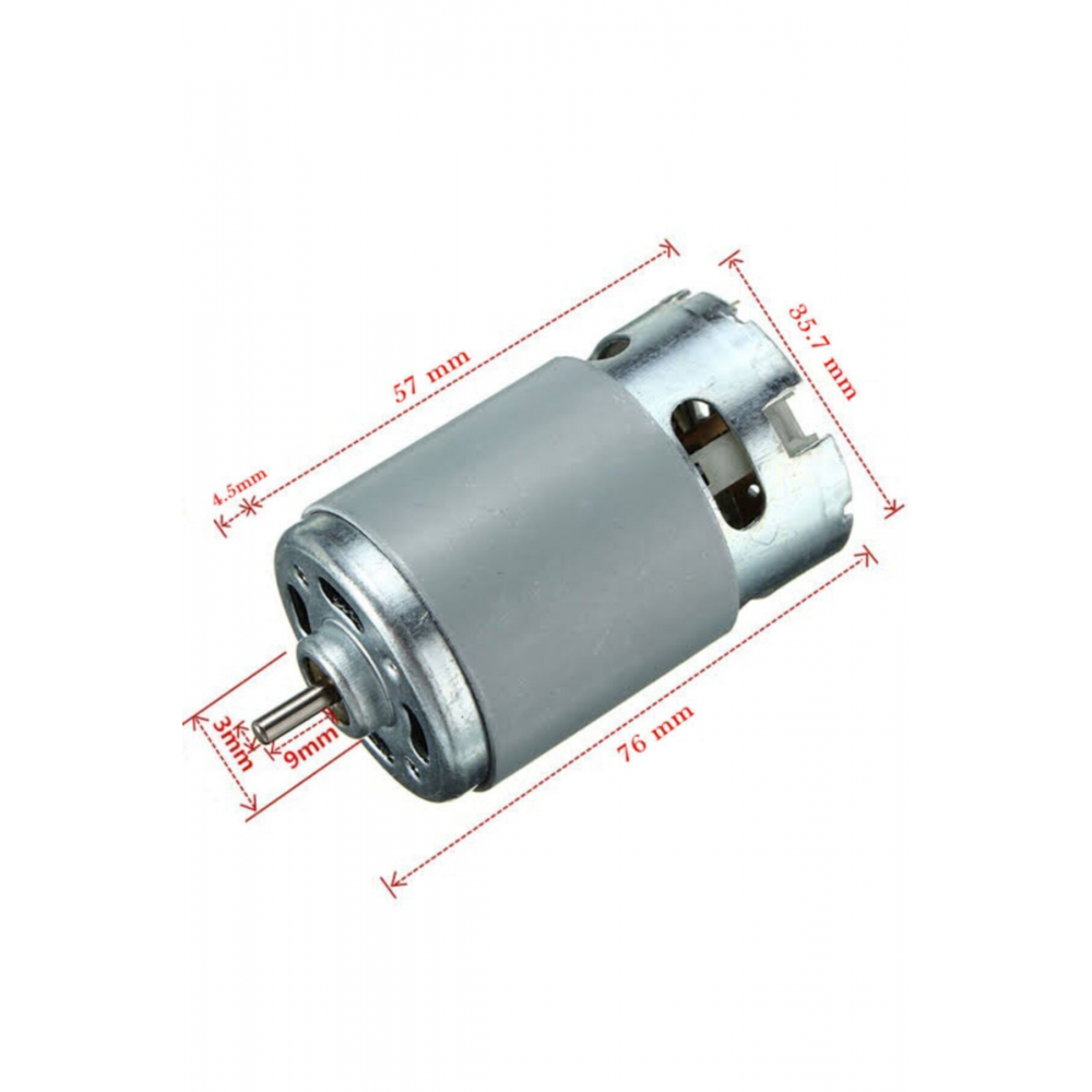 18 Volt Dc Şarjlı Matkap Motoru Rs-550