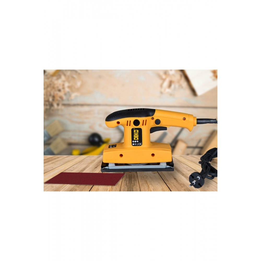 Ecd-dkt-400 Profesyonel 400 W Elektrikli Titreşimli Zımpara Makinası 1 Yıl Garantili 400watt