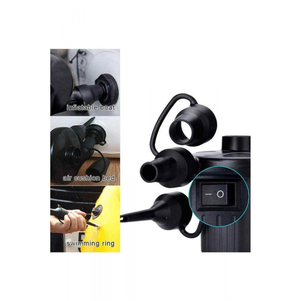 Elektrikli Hava Pompası Şişme Yatak Havuz Vakumlu Poşet Hava Kompresörü