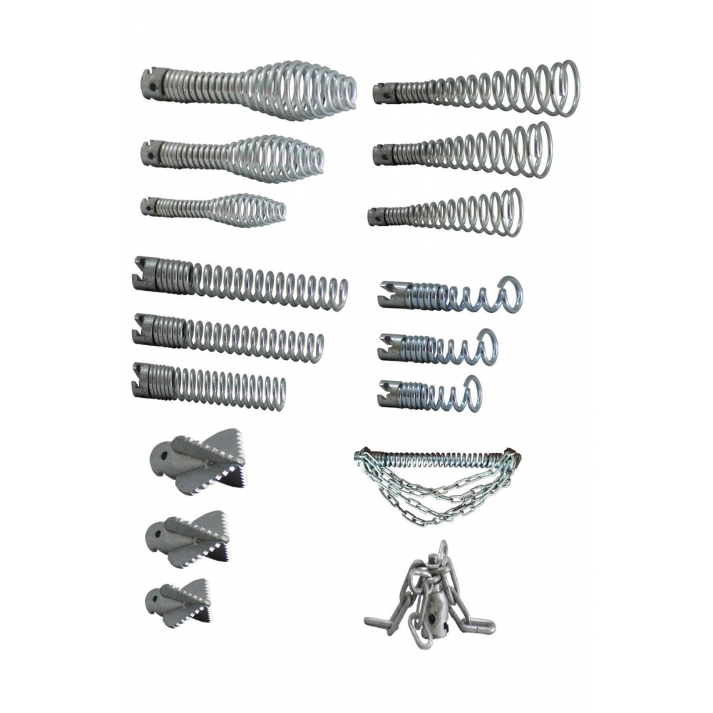 Tıkalı Kanal Açma Makinesi 16-19-22 Mm Full Set (FATURALI)