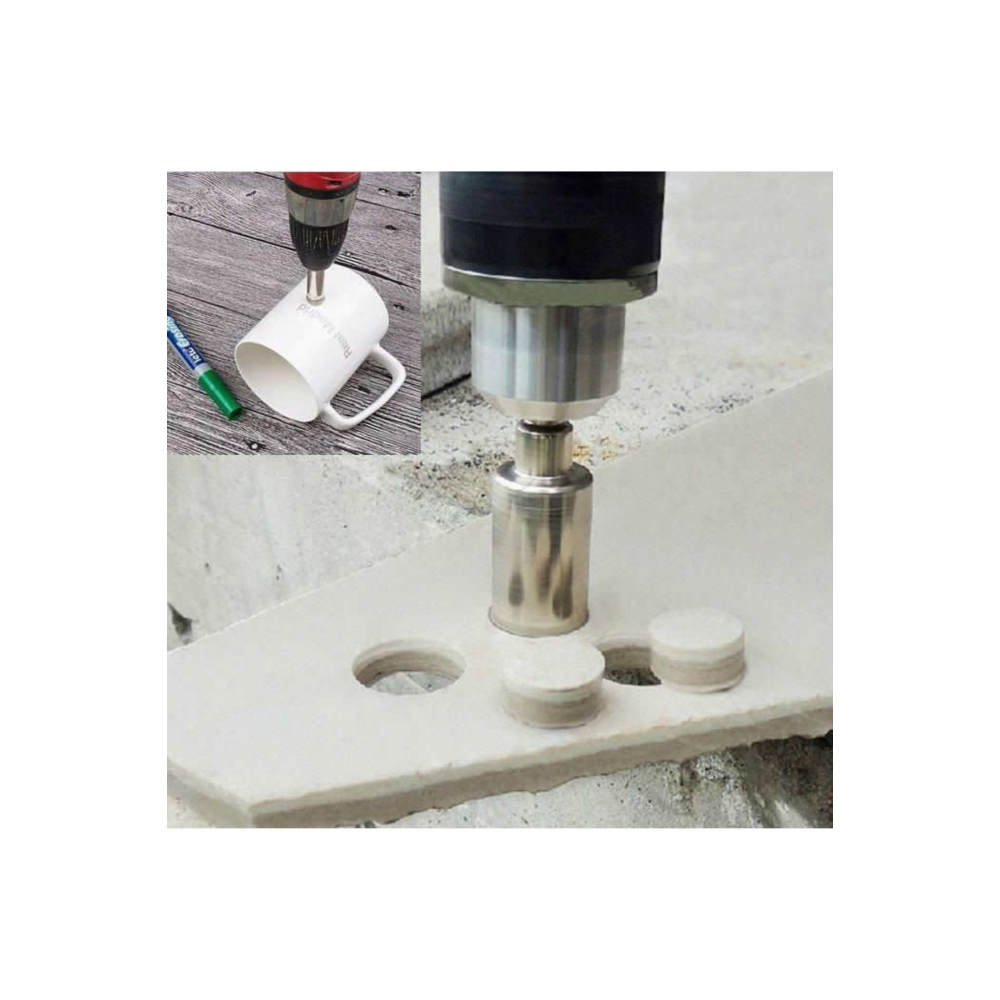 Granit Mermer Fayans Seramik Delme Elmas Ucu 60 Mm Karot Uç